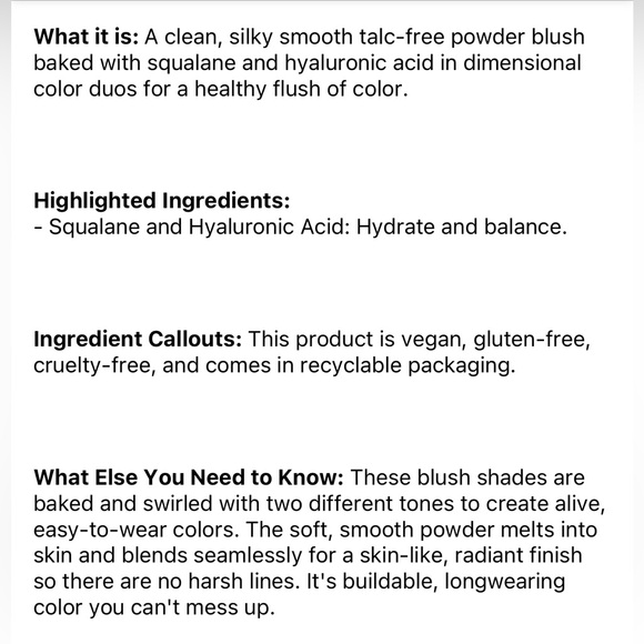 ๐ธ KOSAS Blush is Life Baked Dimensional + Brightening Blush - Picture 6 of 7